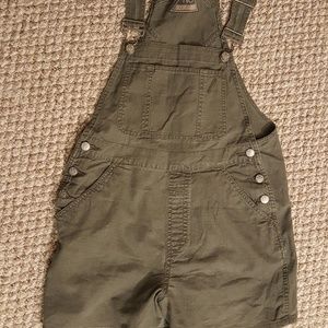 No Boundaries overall shorts